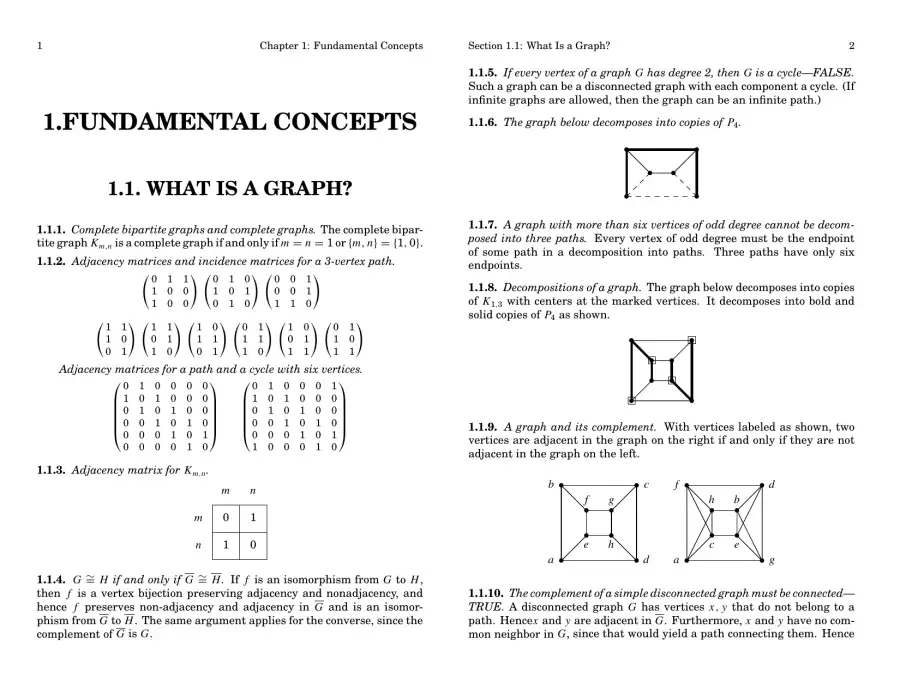 Solution Manual for Introduction to Graph Theory, 2nd Edition, page 4