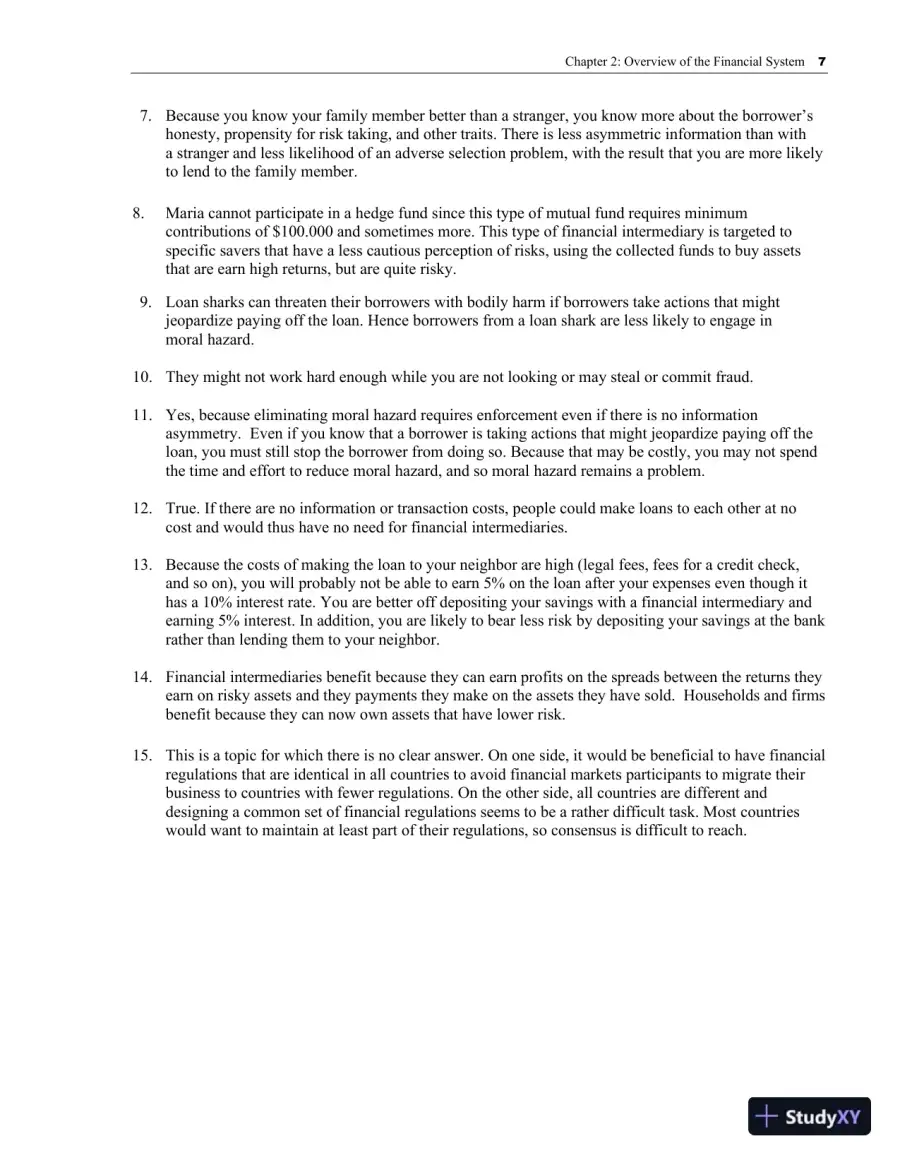 Solution Manual for Financial Markets and Institutions, 9th Edition, page 10