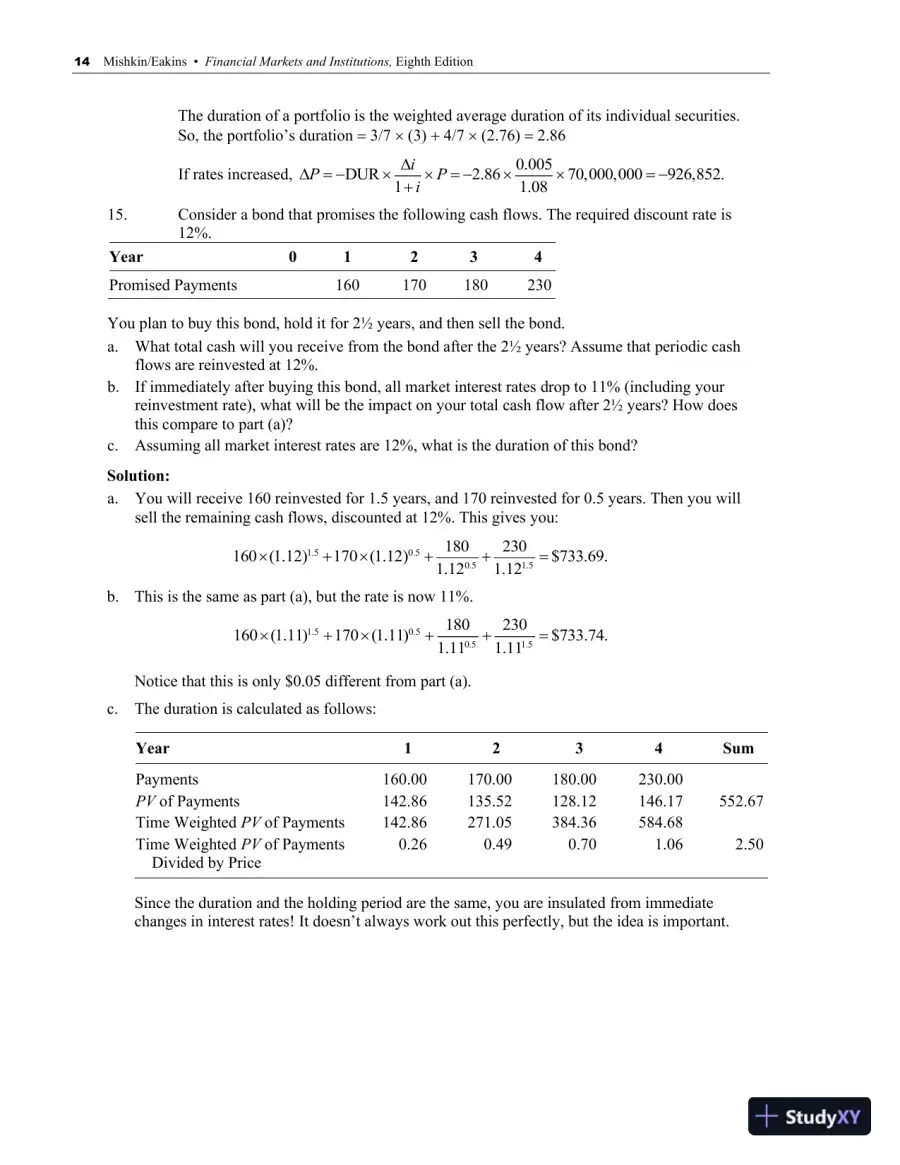 Solution Manual for Financial Markets and Institutions, 9th Edition, page 17