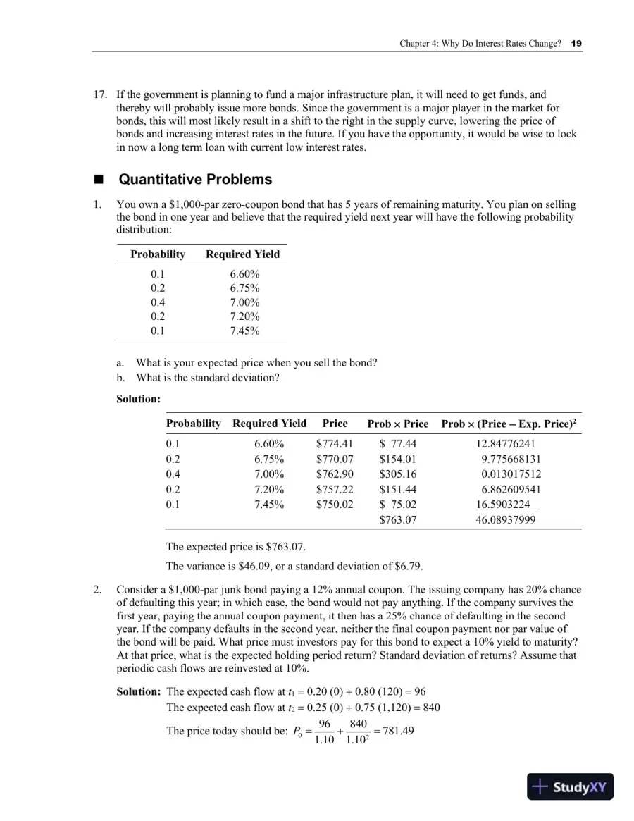 Solution Manual for Financial Markets and Institutions, 9th Edition, page 22