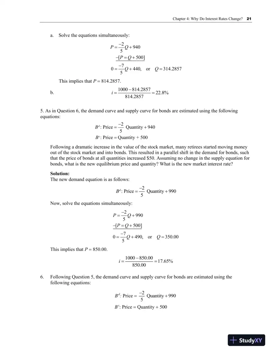 Solution Manual for Financial Markets and Institutions, 9th Edition, page 24