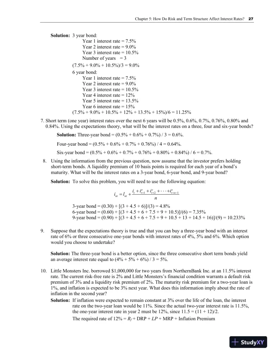 Solution Manual for Financial Markets and Institutions, 9th Edition, page 30