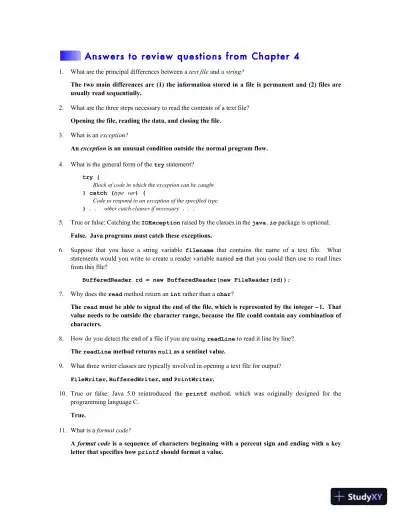 Programming Abstractions in Java, 2017 Edition Solution Manual - Page 14 preview image