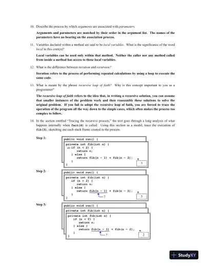 Programming Abstractions in Java, 2017 Edition Solution Manual - Page 7 preview image
