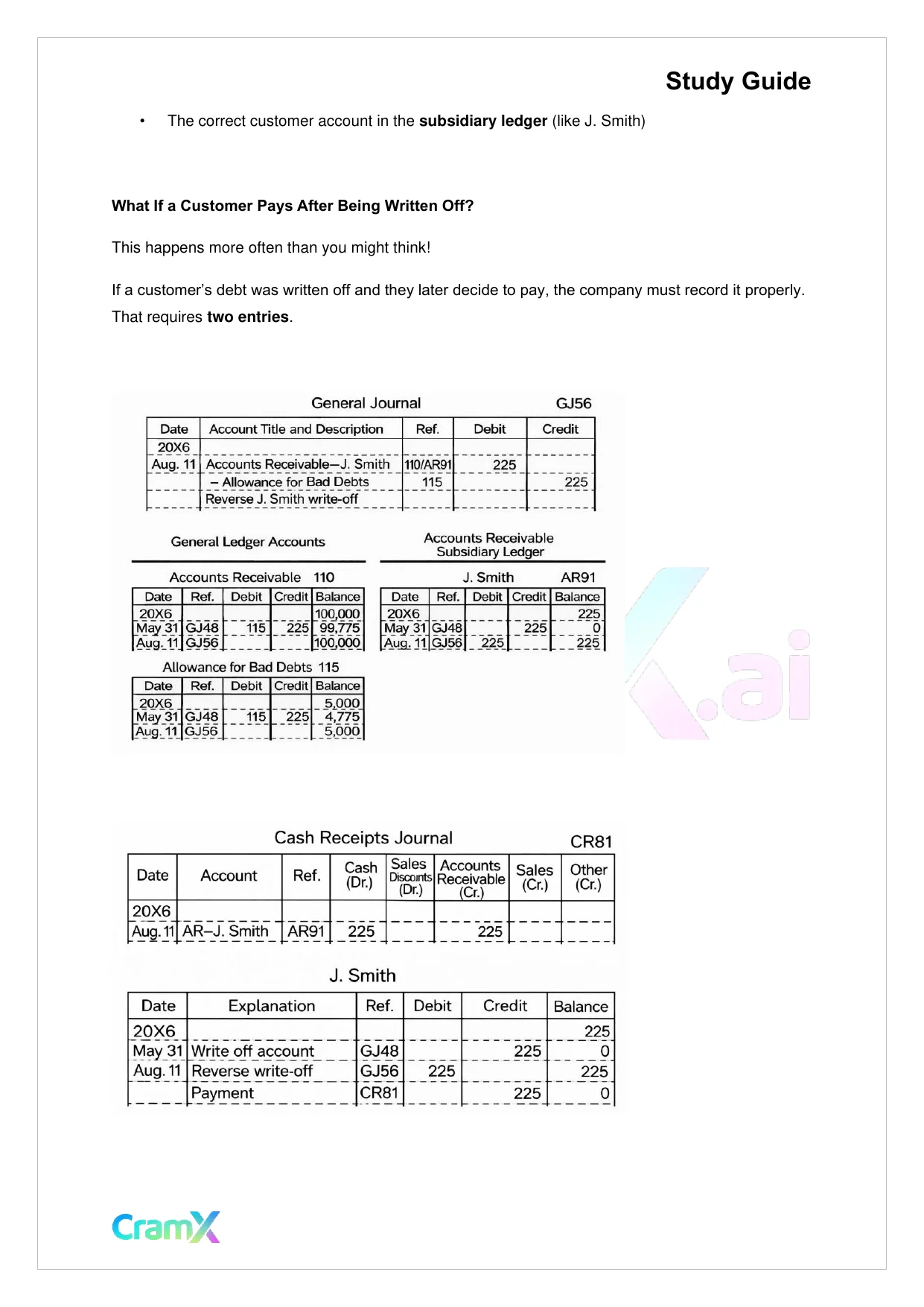 Accounting Principles I – Receivables - Page 5 preview image