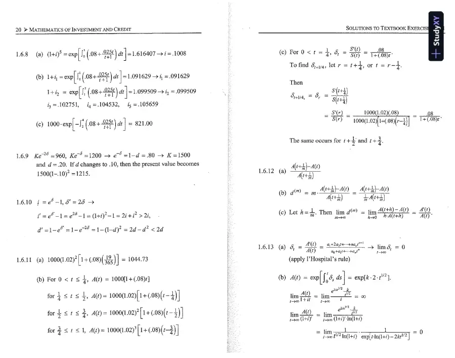 Solution Manual For Mathematics Of Investment And Credit, 5th Edition, page 12