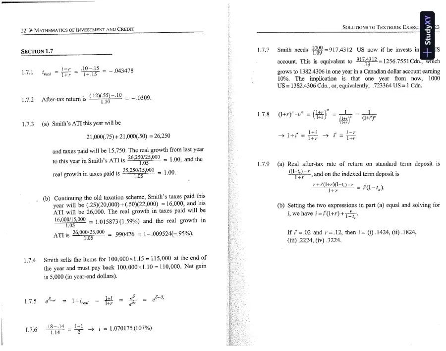 Solution Manual For Mathematics Of Investment And Credit, 5th Edition, page 13