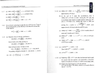Solution Manual For Mathematics Of Investment And Credit, 5th Edition - Page 4 preview image
