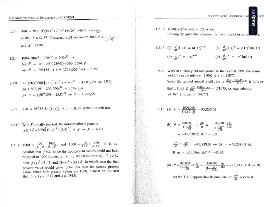 Solution Manual For Mathematics Of Investment And Credit, 5th Edition, page 6