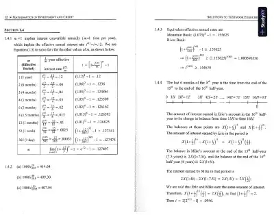 Solution Manual For Mathematics Of Investment And Credit, 5th Edition - Page 8 preview image