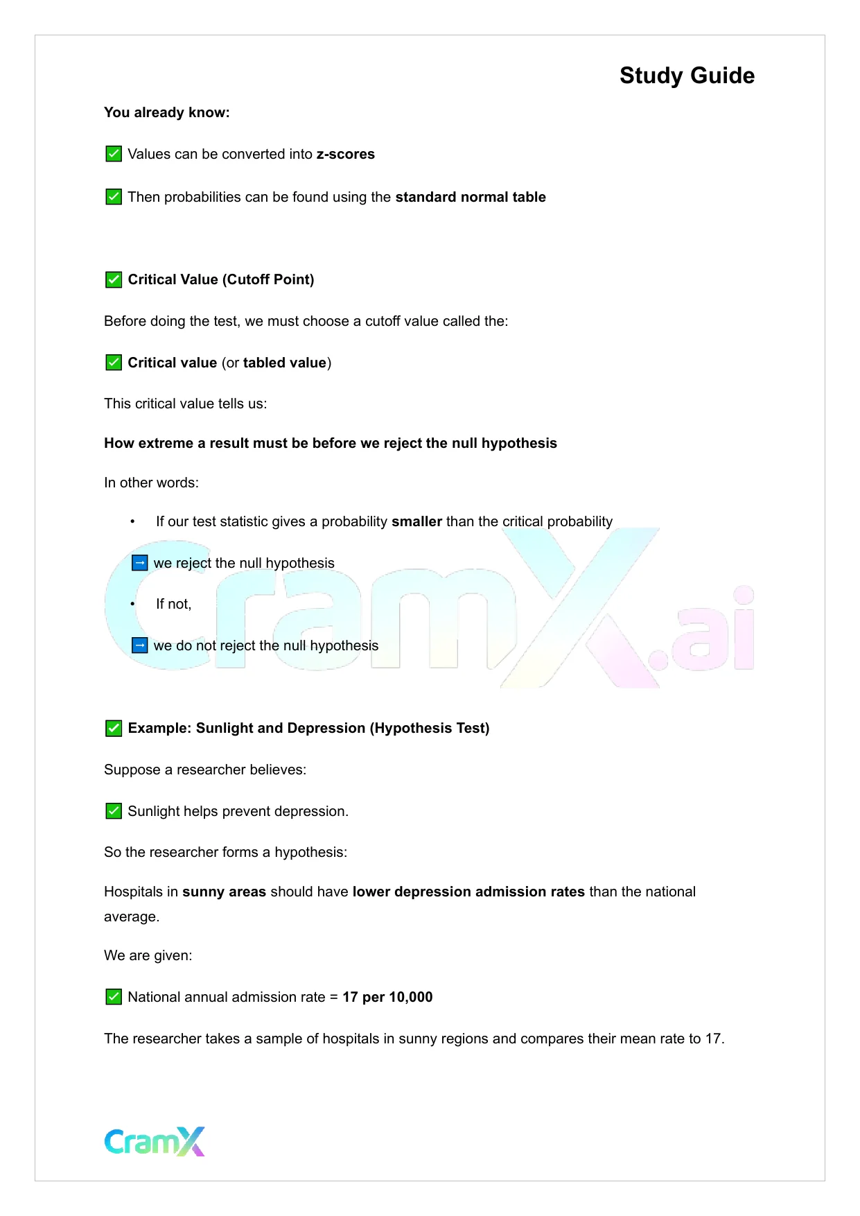 Statistics - Principles of Testing - Page 5 preview image