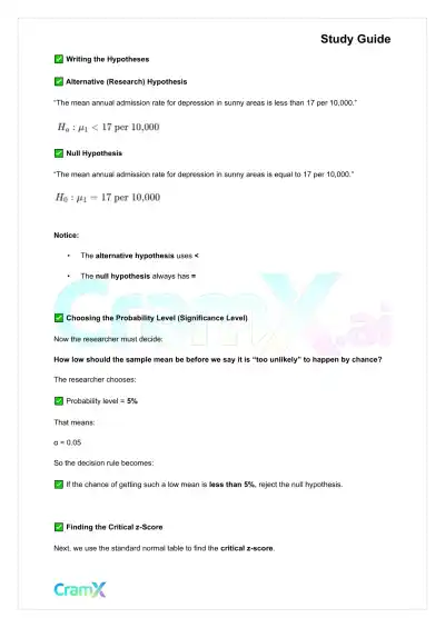 Statistics - Principles of Testing - Page 6 preview image