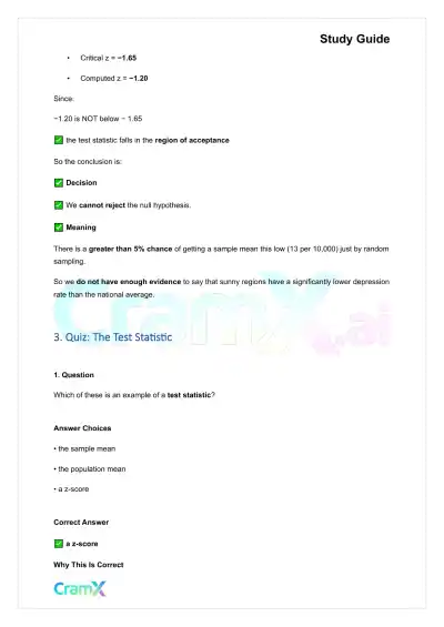 Statistics - Principles of Testing - Page 9 preview image