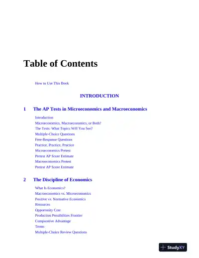 AP Microeconomics/Macroeconomics Premium, 2024: 4 Practice Tests + Comprehensive Review (2024) - Page 10 preview image