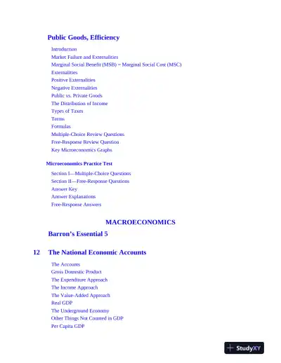 AP Microeconomics/Macroeconomics Premium, 2024: 4 Practice Tests + Comprehensive Review (2024) - Page 14 preview image