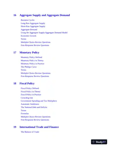 AP Microeconomics/Macroeconomics Premium, 2024: 4 Practice Tests + Comprehensive Review (2024) - Page 16 preview image