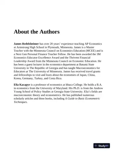 AP Microeconomics/Macroeconomics Premium, 2024: 4 Practice Tests + Comprehensive Review (2024) - Page 9 preview image