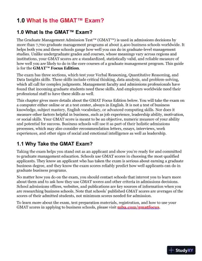 GMAT Official Guide Data Insights Review 2023-2024, Focus Edition (2023) - Page 10 preview image