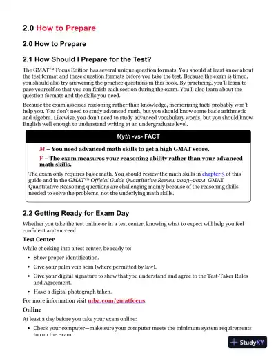 GMAT Official Guide Data Insights Review 2023-2024, Focus Edition (2023) - Page 16 preview image