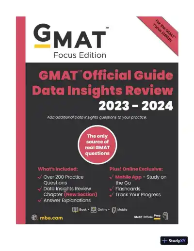 GMAT Official Guide Data Insights Review 2023-2024, Focus Edition (2023) - Page 4 preview image