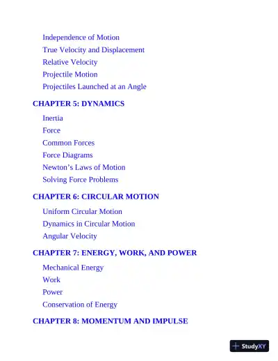 Barron's Physics Practice Plus: 400+ Online Questions and Quick Study Review (2022) - Page 8 preview image