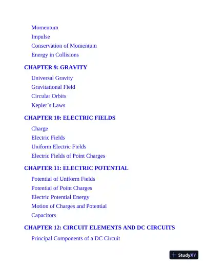 Barron's Physics Practice Plus: 400+ Online Questions and Quick Study Review (2022) - Page 9 preview image