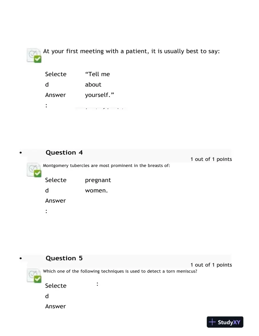 2021-2022 NURS6512 Nursing Diagnosis Final Exam With Answers (100 Solved Questions), page 3