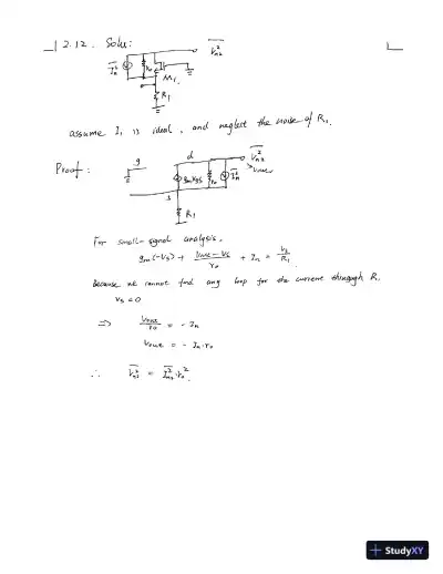 Solution Manual For Rf Microelectronics, 2nd Edition - Page 16 preview image