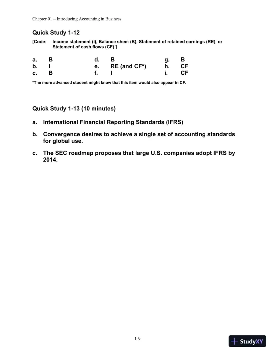Solution Manual for Financial Managerial Accounting, 4th edition, page 10