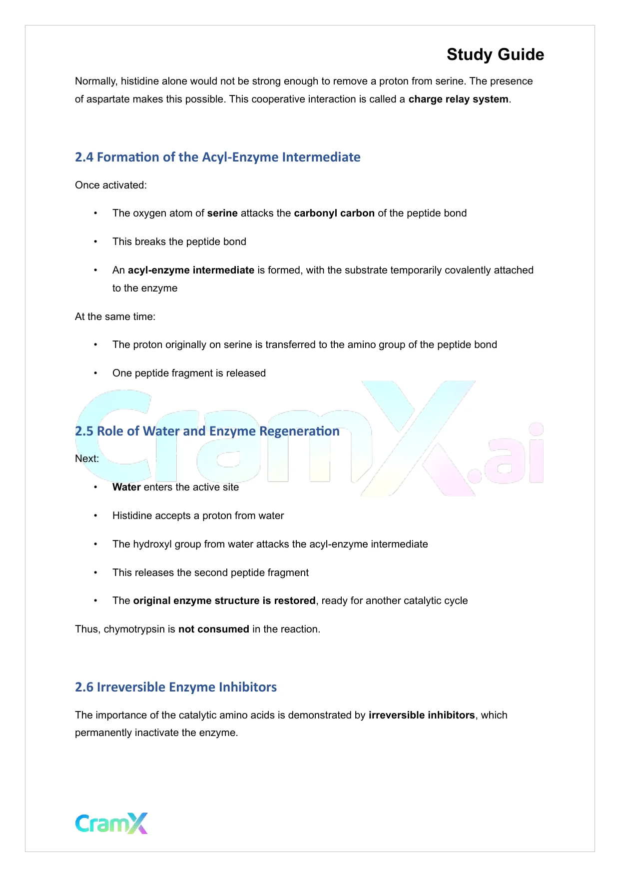 Biochemistry I - Enzymes - Page 10 preview image