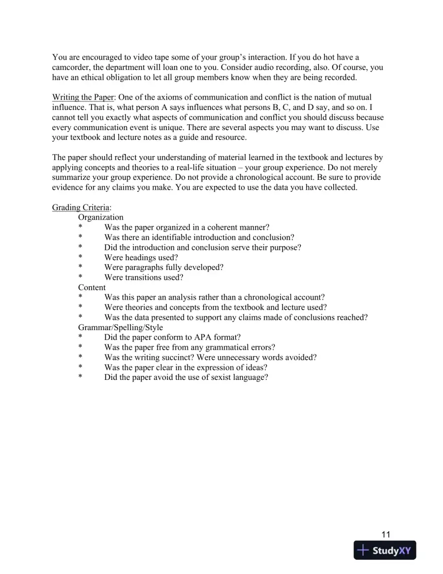 Test Bank For Working through Conflict: Strategies for Relationships, Groups, and Organizations, 7th Edition, page 11