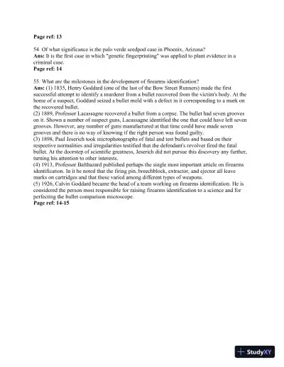 Criminal Investigation 11th Edition Test Bank - Page 11 preview image