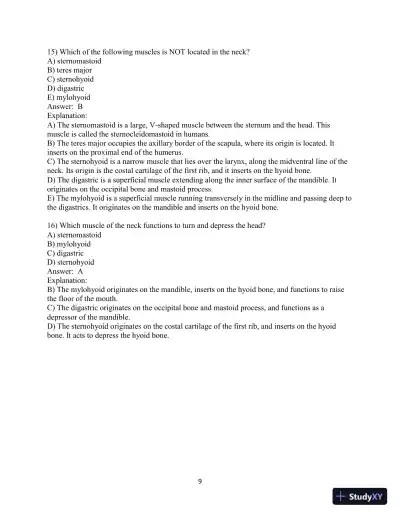 Test Bank for Laboratory Manual for Anatomy and Physiology featuring Martini Art, Main Version , 6th Edition - Page 10 preview image