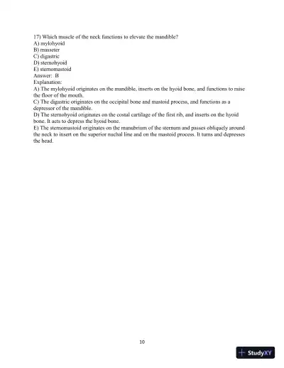 Test Bank for Laboratory Manual for Anatomy and Physiology featuring Martini Art, Main Version , 6th Edition - Page 11 preview image