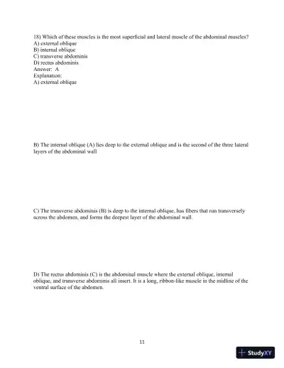 Test Bank for Laboratory Manual for Anatomy and Physiology featuring Martini Art, Main Version , 6th Edition - Page 12 preview image