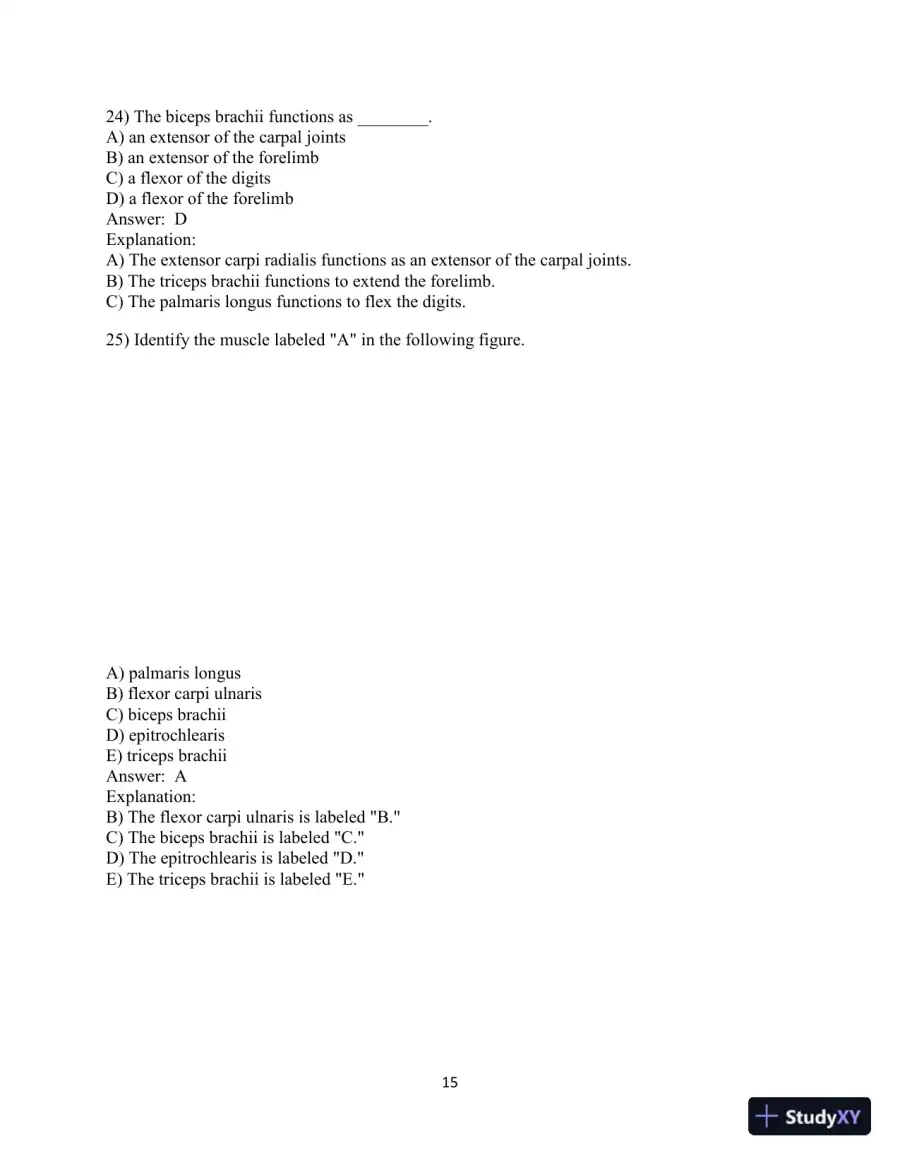Test Bank for Laboratory Manual for Anatomy and Physiology featuring Martini Art, Main Version , 6th Edition, page 16