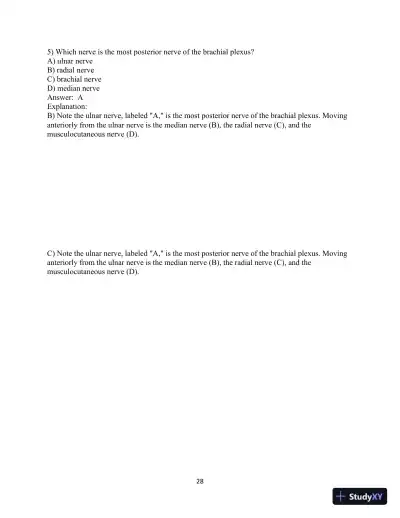 Test Bank for Laboratory Manual for Anatomy and Physiology featuring Martini Art, Main Version , 6th Edition - Page 29 preview image