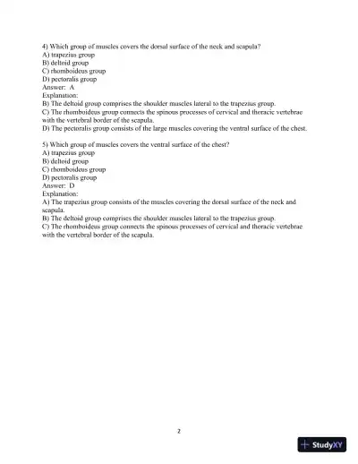 Test Bank for Laboratory Manual for Anatomy and Physiology featuring Martini Art, Main Version , 6th Edition - Page 3 preview image