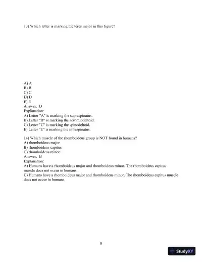 Test Bank for Laboratory Manual for Anatomy and Physiology featuring Martini Art, Main Version , 6th Edition - Page 9 preview image