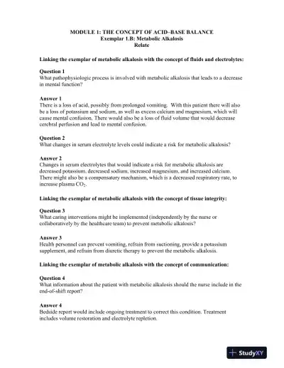 Nursing: A Concept-Based Approach to Learning, Volume I, 3rd Edition Solution Manual - Page 13 preview image