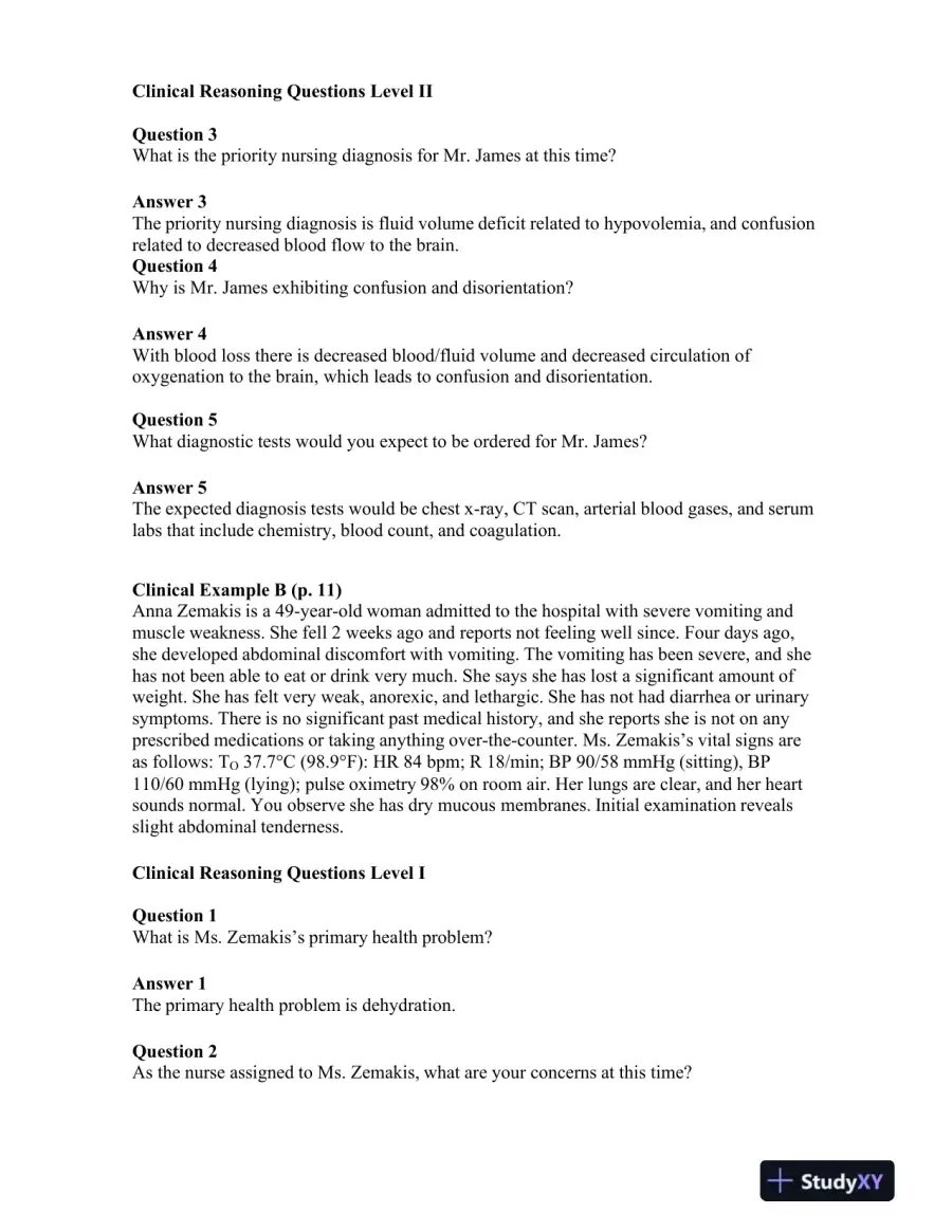 Nursing: A Concept-Based Approach to Learning, Volume I, 3rd Edition Solution Manual, page 3
