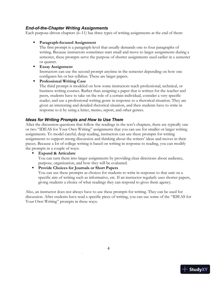 IDEAS & Aims For College Writing, MLA Update Solution Manual, page 18