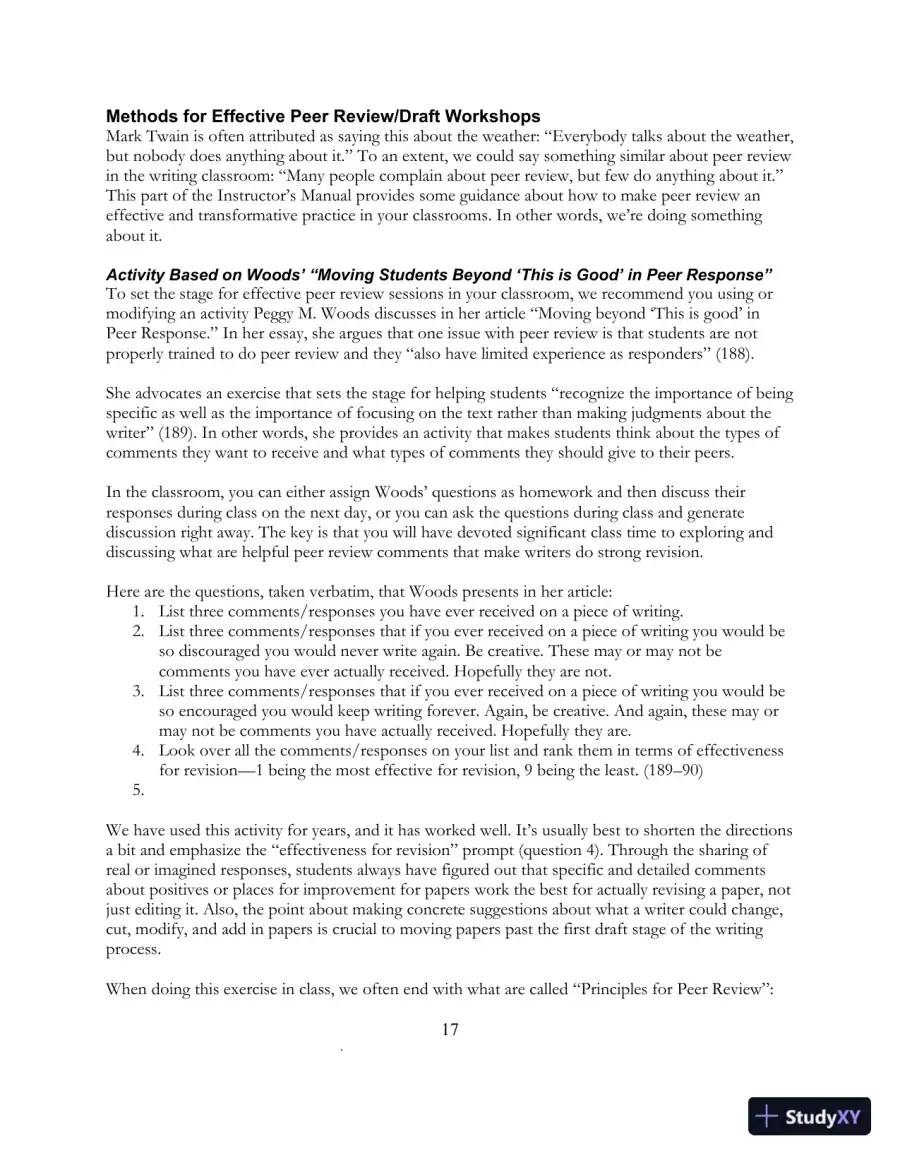 IDEAS & Aims For College Writing, MLA Update Solution Manual, page 31