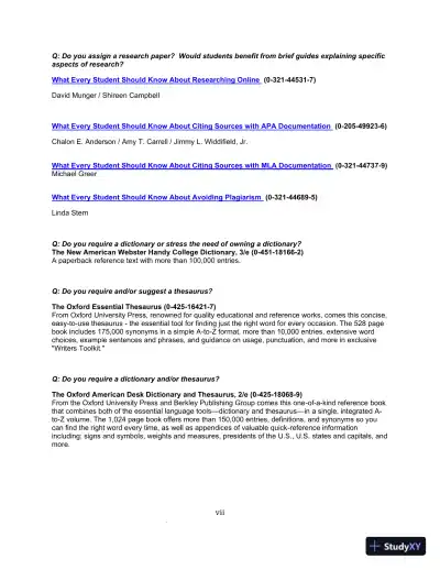 IDEAS & Aims For College Writing, MLA Update Solution Manual - Page 7 preview image