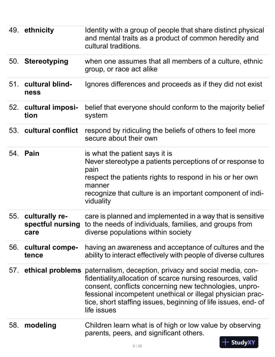 Jersey College Clinical Analysis Midterm Exam With Answers (248 Solved Questions), page 7