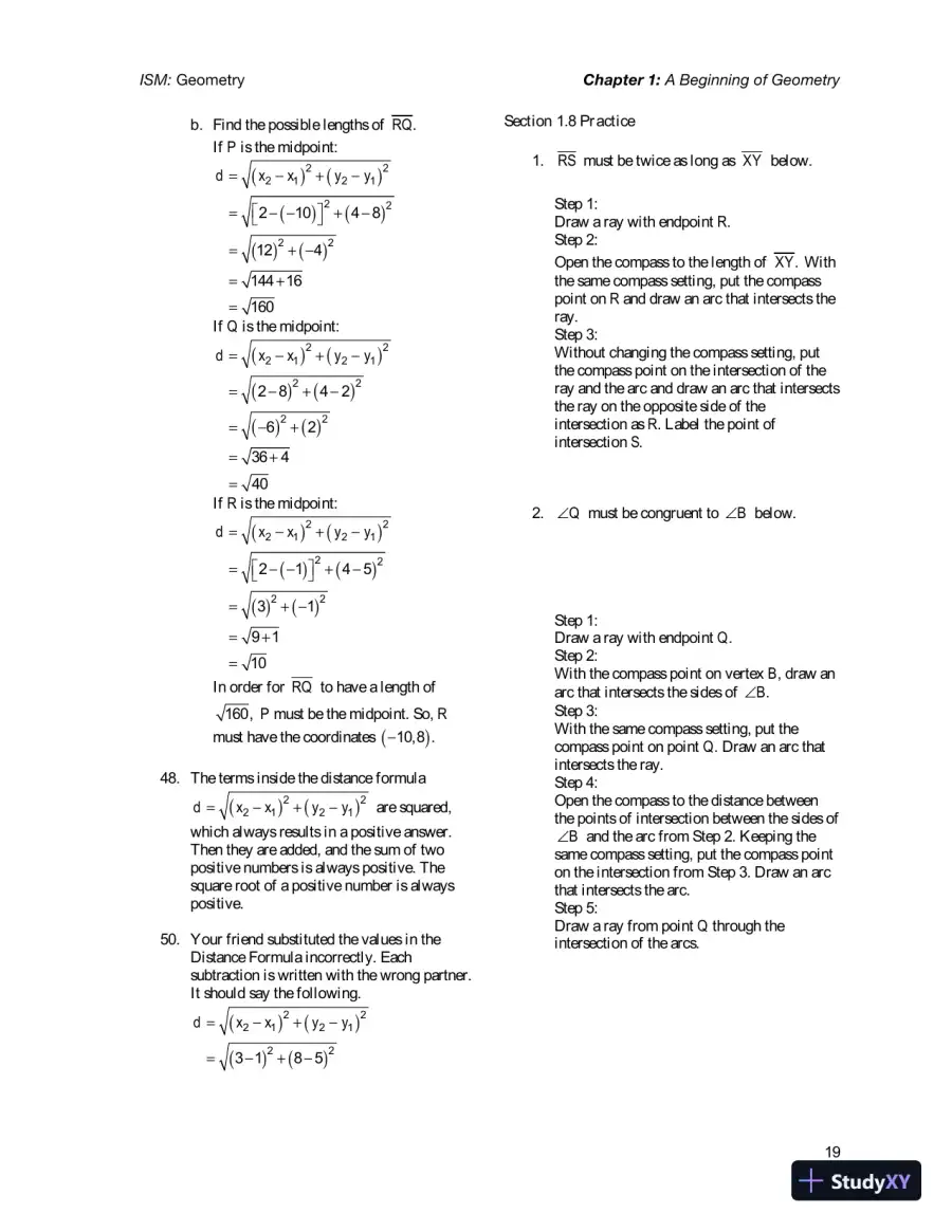 Solution Manual for Geometry, 1st Edition, page 23
