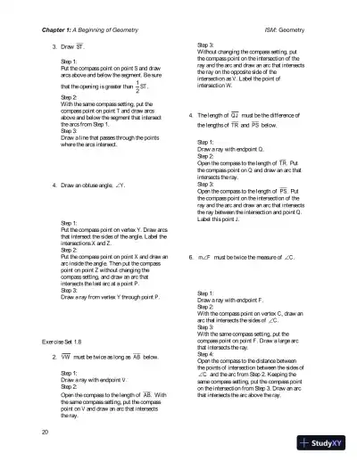 Solution Manual for Geometry, 1st Edition - Page 24 preview image