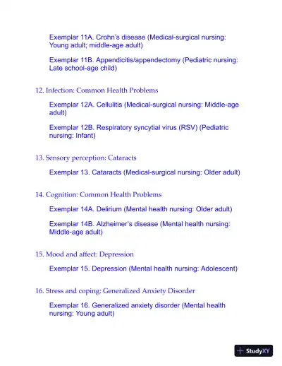 Developing Clinical Judgment for Professional Nursing and the Next-Generation NCLEX-RN® Examination (2020) - Page 10 preview image