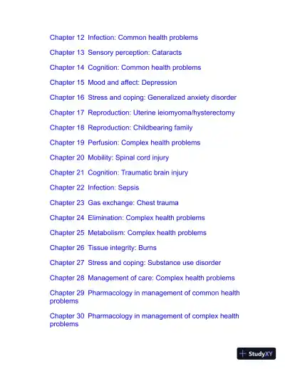 Developing Clinical Judgment for Professional Nursing and the Next-Generation NCLEX-RN® Examination (2020) - Page 15 preview image