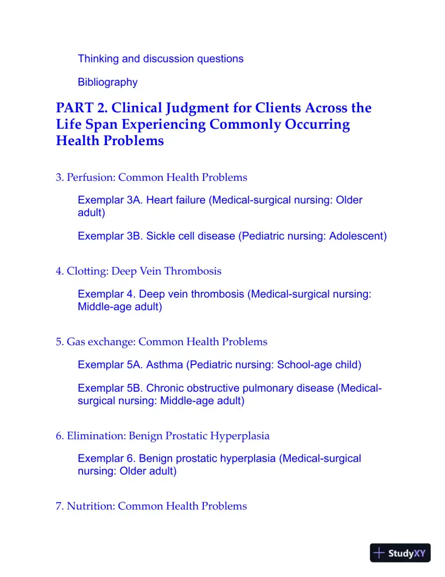 Developing Clinical Judgment for Professional Nursing and the Next-Generation NCLEX-RN® Examination (2020), page 8